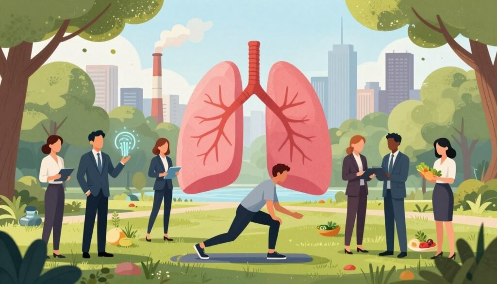 Factors affecting lung health